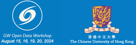 Banner for the CUHK Gravitational Wave Open Data Workshop