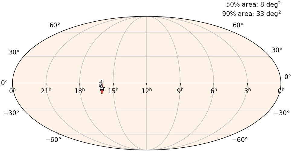 Event-level sky localization map at high KAGRA sensitivity