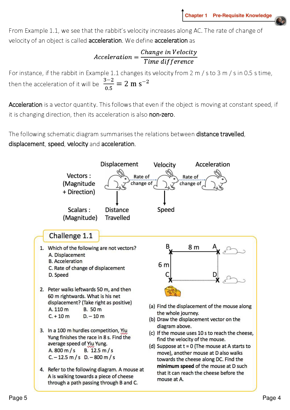 Chapter 1 example page from NSS Physics Insight - A short introduction to Special Relativity